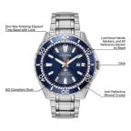 Citizen Mens Stainless Steel Promaster Divers Watch - BN0191-55L Citizen Mens Stainless Steel Promaster Divers Watch - BN0191-55L