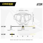 Cressi Atom Freediving Mask Cressi Atom Freediving Mask