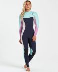 Billabong Womens Synergy 3/2mm Chest Zip Wetsuit Billabong Womens Synergy 3/2mm Chest Zip Wetsuit