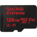 SanDisk Extreme 128GB Micro SDXC UHS-1 Card For GoPro SanDisk Extreme 128GB Micro SDXC UHS-1 Card For GoPro