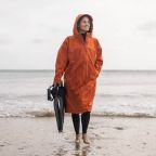 Fourth Element Tidal Robe - Ocean Positive Watersports Robe - Green Fourth Element Tidal Robe - Ocean Positive Watersports Robe - Green