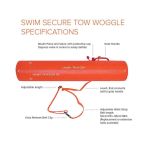 Swim Secure Open Water Swimming Tow Woggle Swim Secure Open Water Swimming Tow Woggle