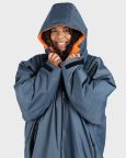 Dryrobe Advance Long Sleeve Changing Robe | Grey & Orange Dryrobe Advance Long Sleeve Changing Robe | Grey & Orange