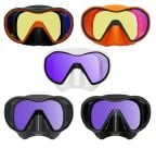 Apeks VX1 Frameless Dive Mask - UV/Mirrored Lens