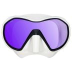 Apeks VX1 Frameless Dive Mask - UV/Mirrored Lens