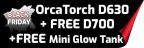 OrcaTorch D630 V2.0 Canister Dive Bundle OrcaTorch D630 V2.0 Canister Dive Bundle