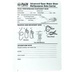 PADI Advanced Open Water Diver Crewpak SMB & Whistle PADI Advanced Open Water Diver Crewpak SMB & Whistle