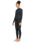 Roxy Swell 5/4/3mm Womens Back Zip Wetsuit - Black