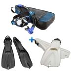 Scubapro Zoom Snorkelling Combo + Go Travel Fins Scubapro Zoom Snorkelling Combo + Go Travel Fins