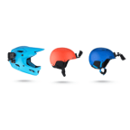GoPro Helmet Front And Side Mount