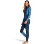 Billabong Womens 4/3 Synergy Chest Zip Wetsuit - Blue Wave Billabong Womens 4/3 Synergy Chest Zip Wetsuit - Blue Wave