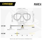 Cressi Palau / Marea - Mask Fins + Snorkel Set Cressi Palau / Marea - Mask Fins + Snorkel Set