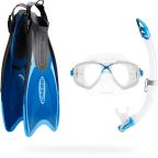 Cressi Palau / Marea - Mask Fins + Snorkel Set Cressi Palau / Marea - Mask Fins + Snorkel Set