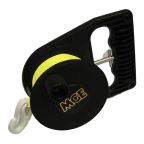 MGE Divers Tec 100 Reel - Black with 100m Of Line MGE Divers Tec 100 Reel - Black with 100m Of Line
