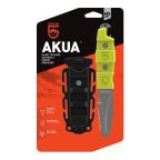 Gear Aid Akua Dive Knife + Rescue Knife - Black + Yellow