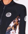Rip Curl Womens G-Bomb 1mm Long Sleeve Wetsuit Jacket - Black/Gold Rip Curl Womens G-Bomb 1mm Long Sleeve Wetsuit Jacket - Black/Gold