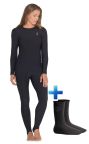 Fourth Element Xerotherm Womens 3 Piece Set - Top + Leggings + Socks Fourth Element Xerotherm Womens 3 Piece Set - Top + Leggings + Socks