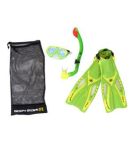 Body Glove Junior Reach Mask Fins and Snorkel Set - Lime L/XL (1-4) Body Glove Junior Reach Mask Fins and Snorkel Set - Lime L/XL (1-4)