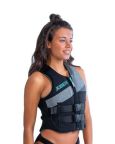 Jobe Womens Neoprene Vest + PFD - Cool Grey Impact Vest Jobe Womens Neoprene Vest + PFD - Cool Grey Impact Vest