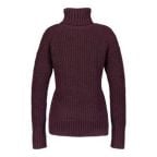Musto Womens Marina Roll Neck Knit Jumper - Fig Musto Womens Marina Roll Neck Knit Jumper - Fig