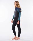 Rip Curl Womens 3/2mm BZ Omega Wetsuit/Steamer - Green Rip Curl Womens 3/2mm BZ Omega Wetsuit/Steamer - Green