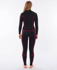 Rip Curl Womens 5/3 CZ Dawn Patrol Performance GBS Wetsuit/Steamer - Black Rip Curl Womens 5/3 CZ Dawn Patrol Performance GBS Wetsuit/Steamer - Black