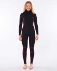 Rip Curl Womens 5/3 CZ Dawn Patrol Performance GBS Wetsuit/Steamer - Black Rip Curl Womens 5/3 CZ Dawn Patrol Performance GBS Wetsuit/Steamer - Black