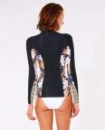 Rip Curl Womens G-Bomb 1mm Long Sleeve Wetsuit Jacket - Black/Gold Rip Curl Womens G-Bomb 1mm Long Sleeve Wetsuit Jacket - Black/Gold