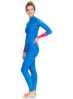 Roxy Womens 4/3 CZ POP Surf Wetsuit - Princess Blue / Beetroot Purple
