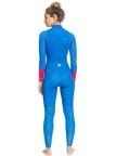 Roxy Womens 4/3 CZ POP Surf Wetsuit - Princess Blue / Beetroot Purple