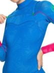Roxy Womens 4/3 CZ POP Surf Wetsuit - Princess Blue / Beetroot Purple