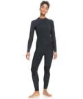 Roxy Swell 5/4/3mm Womens Back Zip Wetsuit - Black