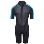 Typhoon Swarm Childrens Shorty Wetsuit - Black Blue Typhoon Swarm Childrens Shorty Wetsuit - Black Blue