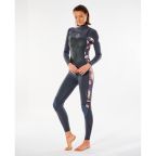 Rip Curl Womens 5/3 Flashbomb CZ Wetsuit - Washed Black Design Rip Curl Womens 5/3 Flashbomb CZ Wetsuit - Washed Black Design