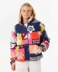 Rip Curl Womens Keepsakes Polar Fleece Jumper Rip Curl Womens Keepsakes Polar Fleece Jumper