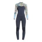 Roxy Womens 3/2mm Marine Bloom Wetsuit - Chest Zip GBS Womens Steamer