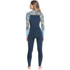 Roxy Womens 3/2mm Marine Bloom Wetsuit - Chest Zip GBS Womens Steamer
