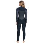 Roxy Syncro Womens 4/3 CZ Steamer Wetsuit - Jet Black
