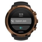 Suunto D5 Black Dive Computer - All Black + Black/Lime