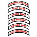 PADI Drysuit Speciality Emblem / Chevron PADI Drysuit Speciality Emblem / Chevron