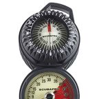 Scubapro 3 Inline 3 Gauge Console - Depth, Contents & Compass Scubapro 3 Inline 3 Gauge Console - Depth, Contents & Compass
