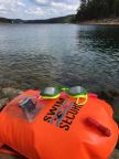 Swim Secure 28L Window Dry Bag - Tow Float - Orange
