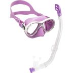 Cressi Marea Jr + Top - Kids Snorkel Combo Solid Colours