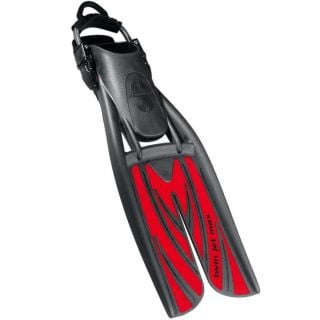 Scubapro Twin Jet Max Fins with Spring Straps - Red