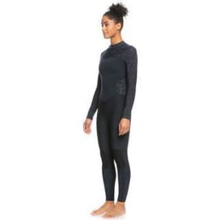 Roxy Swell 5/4/3mm Womens Back Zip Wetsuit - Black