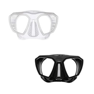 Scubapro D-Mask Dive Mask Skirt | Clear & Black