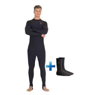 Fourth Element Xerotherm Mens 3 Piece Set - Top + Leggings + Socks