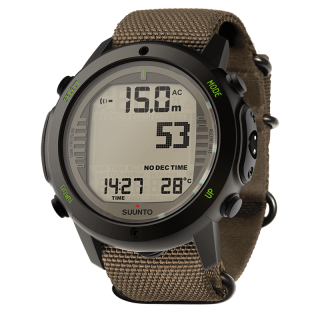 Suunto D6i Novo Stealth Zulu Dive Computer + USB Cable