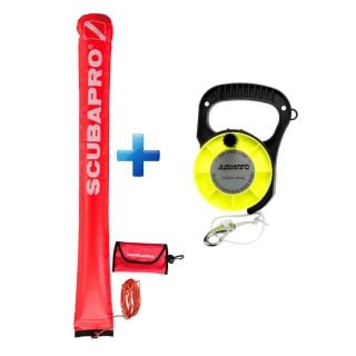 Scubapro Multi Purpose Divers Reel + SMB Bundle