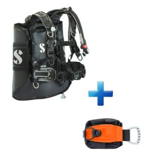 Scubapro Hydros Pro 2 BCD + Mini Monorail Weight Pockets